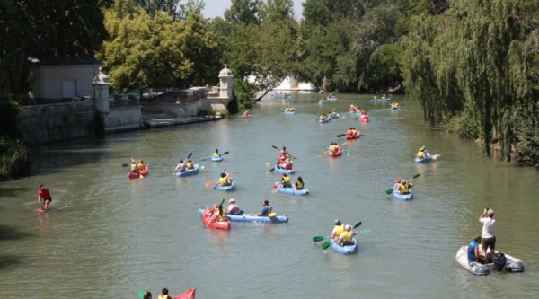 Kayak en Aranjuez excursiones náuticas colegios Madrid