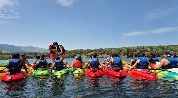 Viaje fin de curso náutico Sierra de Madrid
