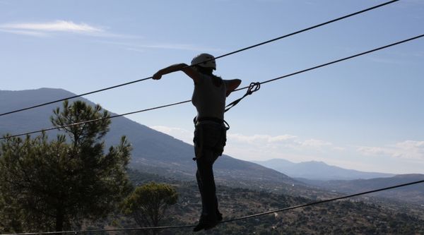 Multiaventura infantil excursiones colegios Madrid