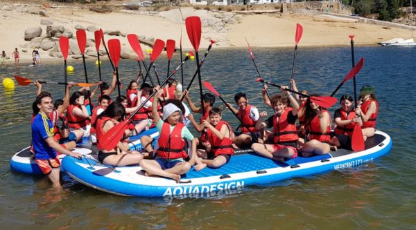 Gymkana acuática colegios