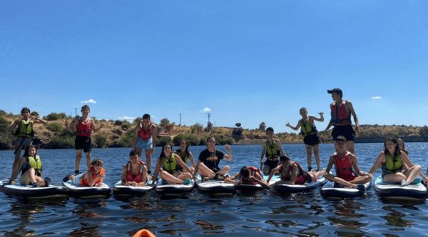 Viaje de fin de curso en el Tiemblo