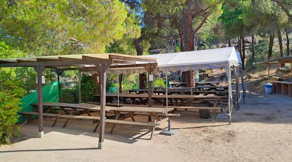 Instalaciones viaje fin de curso en San Martin de Valdeiglesias